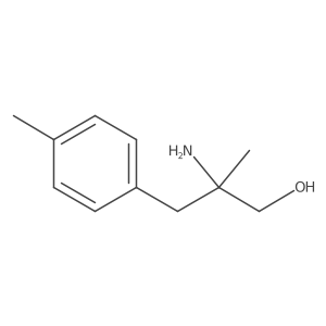 2-Amino-2-methyl-3-(4-methylphenyl)propan-1-ol Structure