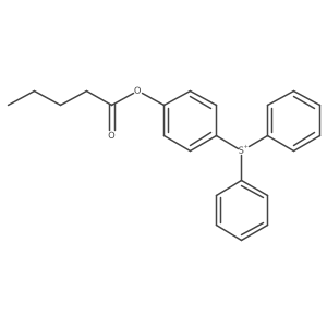 [4-[(1-Oxopentyl)oxy]phenyl]diphenylsulfonium Structure