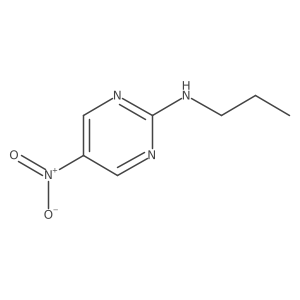5-nitro-N-propylpyrimidin-2-amine Structure