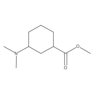 Methyl 3-(dimethylamino)cyclohexanecarboxylate结构式