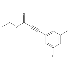 (3,5-Difluoro-phenyl)-propynoic acid ethyl ester结构式
