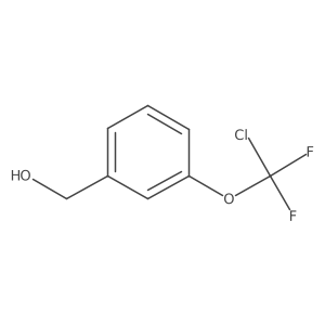 3-(Chlorodifluoromethoxy)benzenemethanol结构式