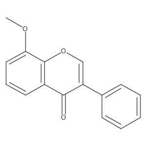 8-methoxy-3-phenyl-4H-chromen-4-one结构式