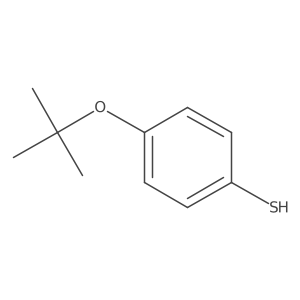 4-tert-Butoxybenzenethiol结构式