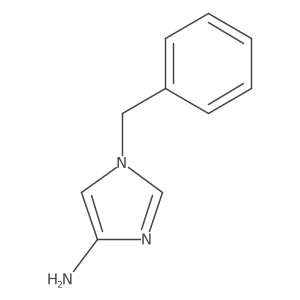 1-Benzyl-1H-imidazol-4-amine结构式