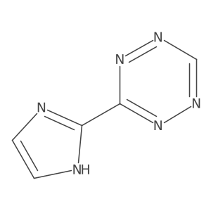 3-(1H-Imidazol-2-yl)-1,2,4,5-tetrazine Structure
