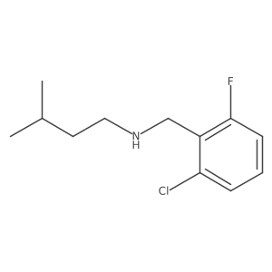 [(2-Chloro-6-fluorophenyl)methyl](3-methylbutyl)amine结构式
