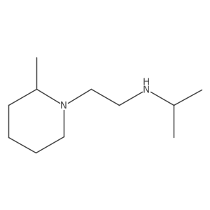 N-[2-(2-Methylpiperidin-1-YL)ethyl]propan-2-amine结构式