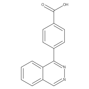 4-(1-Phthalazinyl)benzoic acid Structure