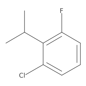 1-Chloro-3-fluoro-2-isopropylbenzene Structure