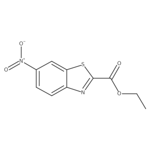 Ethyl 6-nitrobenzothiazole-2-carboxylate Structure
