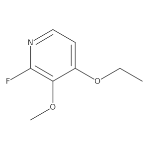 4-Ethoxy-2-fluoro-3-methoxypyridine Structure