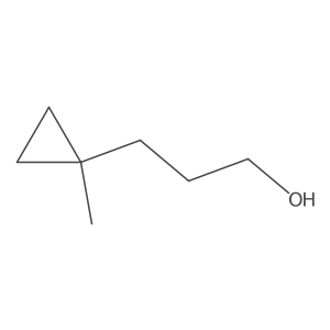3-(1-Methylcyclopropyl)propan-1-ol结构式