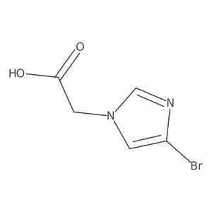 2-(4-bromo-1H-imidazol-1-yl)acetic acid Structure