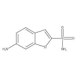 6-Aminobenzofuran-2-sulfonamide Structure