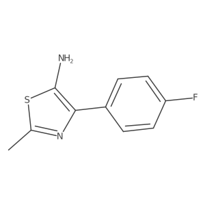 4-(4-Fluorophenyl)-2-methylthiazol-5-amine Structure