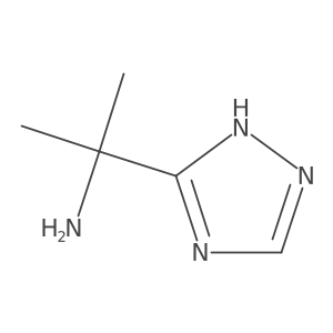 2-(4H-1,2,4-triazol-3-yl)propan-2-amine Structure