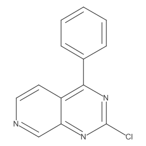 2-Chloro-4-phenylpyrido[3,4-d]pyrimidine Structure