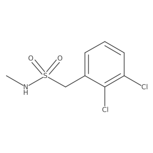 1-(2,3-Dichlorophenyl)-N-methylmethanesulfonamide结构式