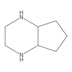 (4aR,7aS)-rel-Octahydro-cyclopentapyrazine Structure