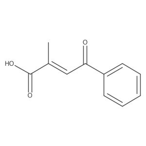 (2E)-2-methyl-4-oxo-4-phenylbut-2-enoic acid Structure