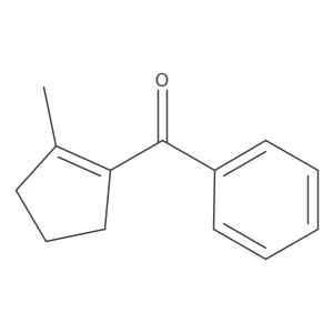 (2-Methylcyclopent-1-en-1-yl)(phenyl)methanone Structure