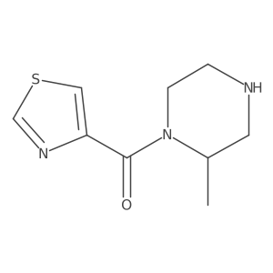(2S)-2-methyl-1-(1,3-thiazole-4-carbonyl)piperazine Structure