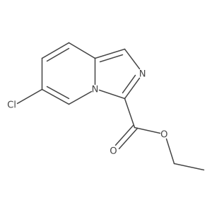 Ethyl 6-Chloroimidazo[1,5-a]pyridine-3-carboxylate Structure
