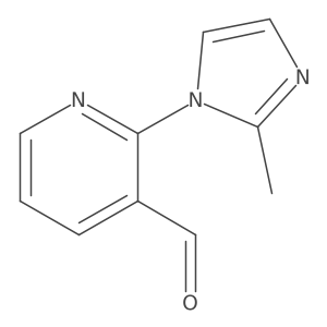 2-(2-methyl-1H-imidazol-1-yl)pyridine-3-carbaldehyde Structure