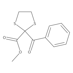 Methyl 2-benzoyl-1,3-dithiolane-2-carboxylate Structure