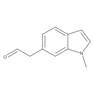 2-(1-methyl-1H-indol-6-yl)acetaldehyde Structure