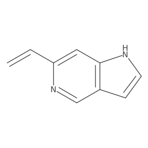 6-ethenyl-1H-pyrrolo[3,2-c]pyridine结构式
