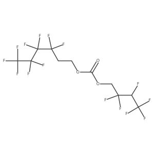 2,2,3,4,4,4-Hexafluorobutyl 1H,1H,2H,2H-perfluorohexyl carbonate Structure
