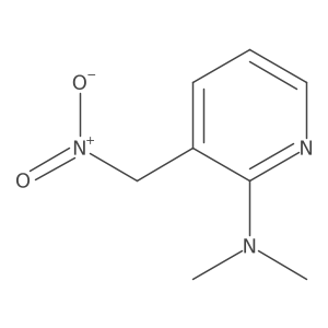 N,N-dimethyl-3-(nitromethyl)pyridin-2-amine Structure