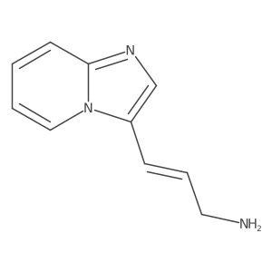 3-{Imidazo[1,2-a]pyridin-3-yl}prop-2-en-1-amine结构式