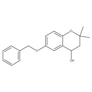 6-Benzyloxy-2,2-dimethylchroman-4-ol Structure