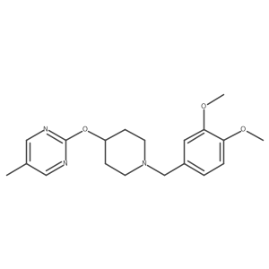 2-({1-[(3,4-Dimethoxyphenyl)methyl]piperidin-4-yl}oxy)-5-methylpyrimidine Structure