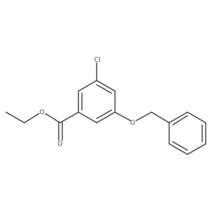 Ethyl 3-(benzyloxy)-5-chlorobenzoate Structure