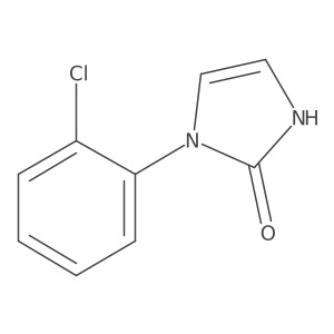 1-(2-chlorophenyl)-2,3-dihydro-1H-imidazol-2-one结构式