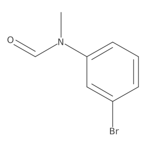 N-(3-Bromo-phenyl)-N-methyl-formamide Structure