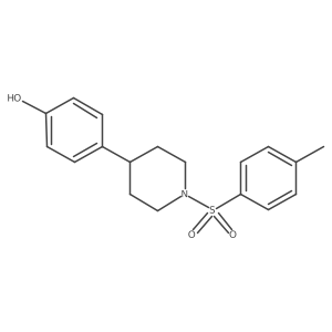 4-[1-[(4-Methylphenyl)sulfonyl]-4-piperidinyl]phenol Structure