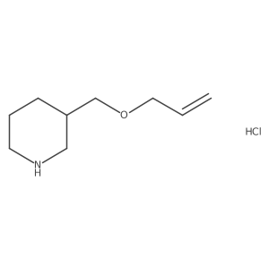 3-[(Allyloxy)methyl]piperidine hydrochloride Structure