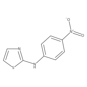 (4-Nitrophenyl)-thiazol-2-yl-amine结构式