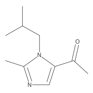 1-(1-Isobutyl-2-methyl-1h-imidazol-5-yl)ethanone结构式