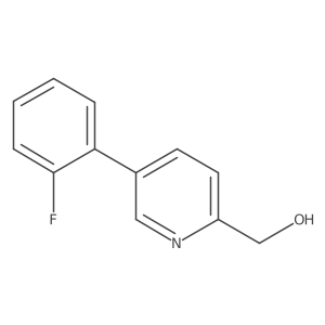 5-(2-Fluorophenyl)pyridine-2-methanol结构式