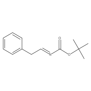 tert-Butyl (2-phenylethylidene)carbamate结构式