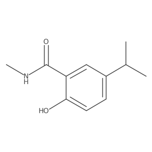 2-Hydroxy-5-isopropyl-N-methylbenzamide Structure