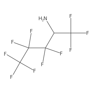 1,1,1,3,3,4,4,5,5,5-Decafluoropentan-2-amine结构式