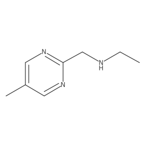 Ethyl[(5-methylpyrimidin-2-yl)methyl]amine Structure