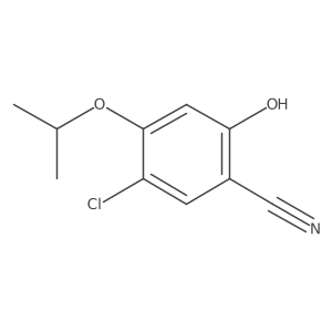 5-Chloro-2-hydroxy-4-isopropoxybenzonitrile结构式